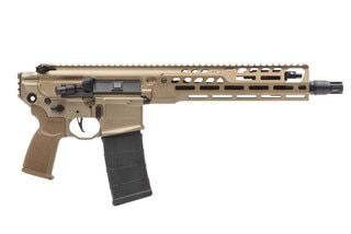SIG Sauer Off Duty MCX-Spear LT ambidextrous AR Pistol with M-LOK handguard and coyote finish